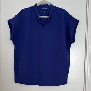 Mandala Violet Scrub Top